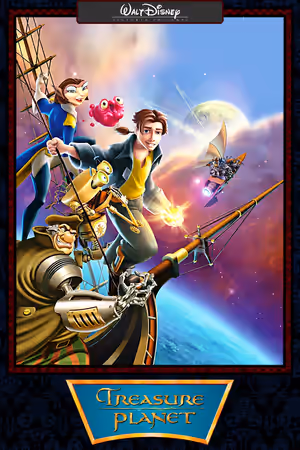 Treasure Planet (2002) Set poster
