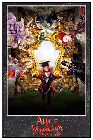 Alice Through the Looking Glass poster
