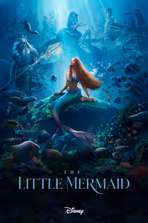 The Little Mermaid (2023) Set poster