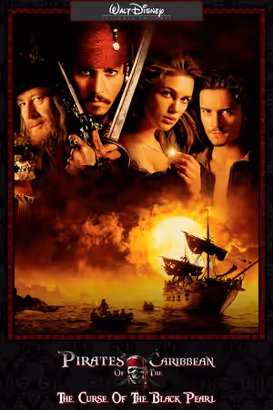 Pirates of the Caribbean: The Curse of the Black Pearl poster