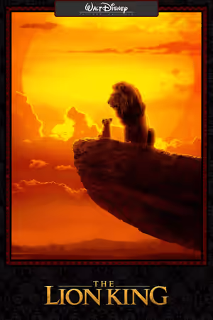 The Lion King (2019) Set poster