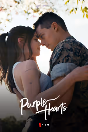 Purple Hearts (2022) poster