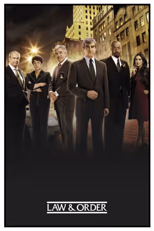 Law & Order (1990) - German poster