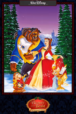 Beauty and the Beast: The Enchanted Christmas poster
