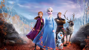 Frozen II backdrop