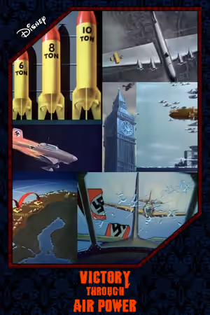 Victory Through Air Power (1943) Set poster