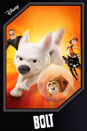 Bolt (2008) Set poster