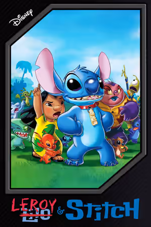 Leroy & Stitch poster