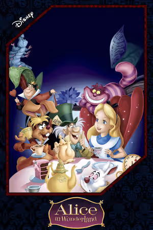 Alice in Wonderland (1951) Set poster