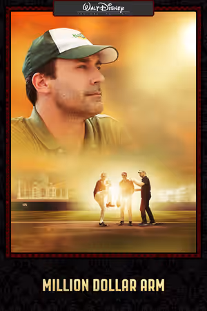 Million Dollar Arm (2014) Set poster