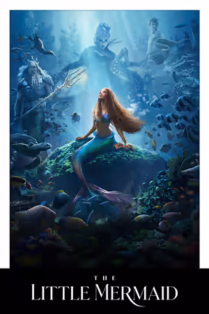 The Little Mermaid (2023) Set poster