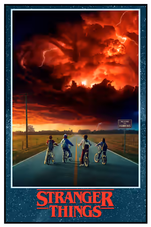 Stranger Things (2016) poster