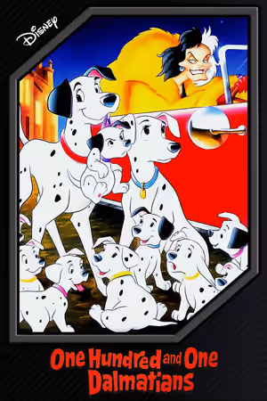 One Hundred and One Dalmatians poster