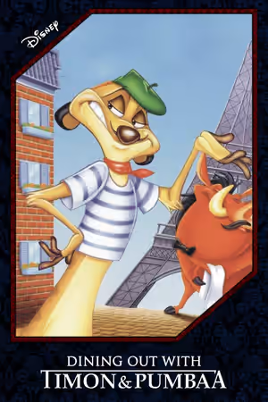 Dining Out with Timon & Pumbaa poster