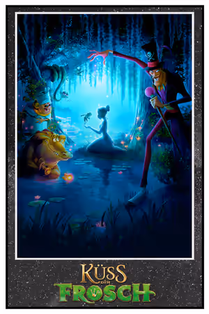 The Princess and the Frog (2009) - Küss den Frosch poster