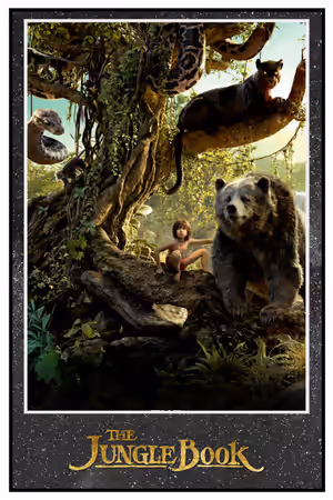 The Jungle Book (2016) poster