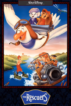 The Rescuers poster