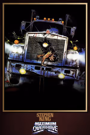 Maximum Overdrive (1986) Set poster
