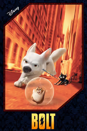 Bolt (2008) Set poster
