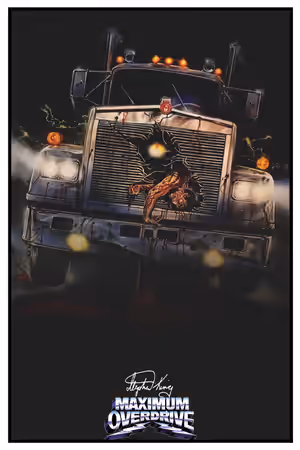 Maximum Overdrive (1986) poster
