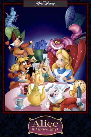 Alice in Wonderland (1951) Set poster