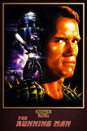 The Running Man (1987) Set poster