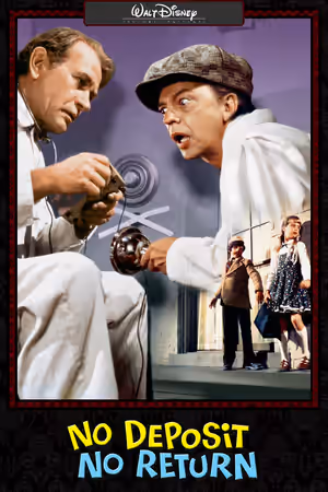 No Deposit, No Return (1976) Set poster