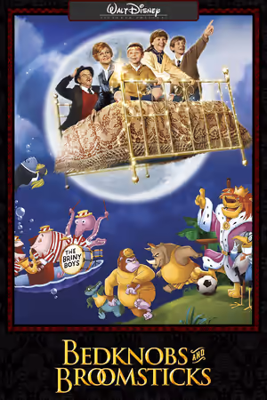 Bedknobs and Broomsticks (1971) Set poster