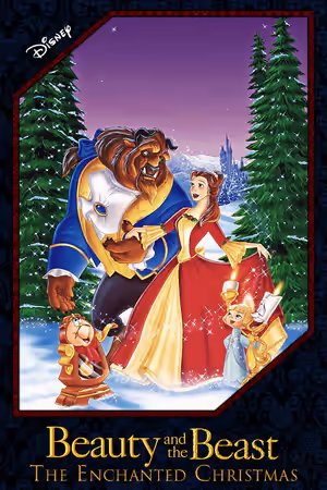 Beauty and the Beast: The Enchanted Christmas poster