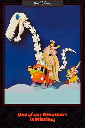 One of Our Dinosaurs Is Missing (1975) Set poster