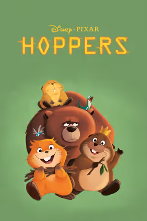 redheadedjedi Pixar storybook style poster
