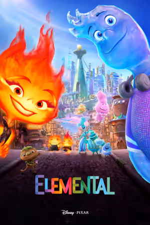 Elemental (2023) Set poster