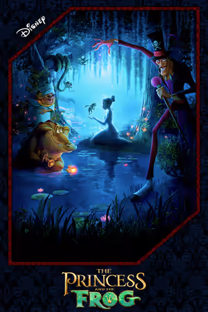 The Princess and the Frog (2009) Set poster