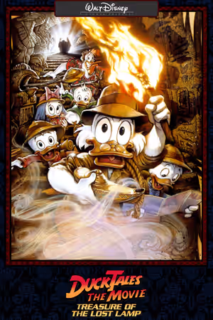 DuckTales: The Movie - Treasure of the Lost Lamp (1990) Set poster