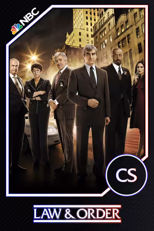Law & Order (1990) Set poster