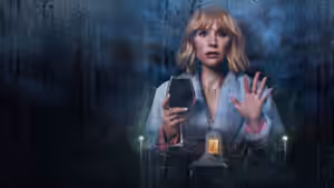 The Woman in the House Across the Street from the Girl in the Window (2022) Set backdrop