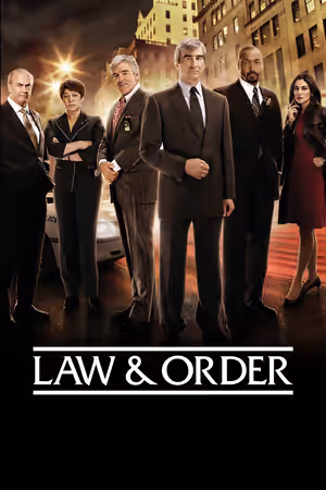 Law & Order (1990) Set poster