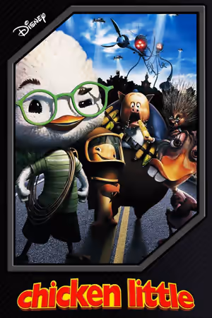 Chicken Little (2005) Set poster