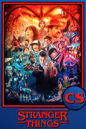 Stranger Things (2016) Set poster