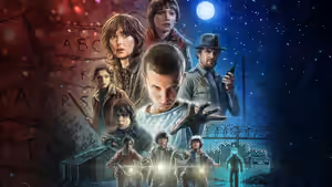 Stranger Things (2016) Set backdrop