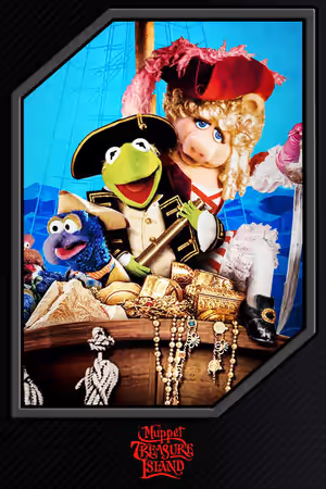 Muppet Treasure Island (1996) Set poster
