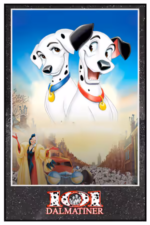 One Hundred and One Dalmatians poster