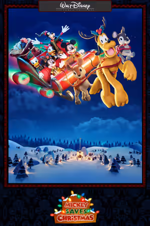 Mickey Saves Christmas (2022) Set poster
