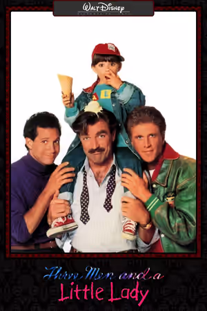 3 Men and a Little Lady poster