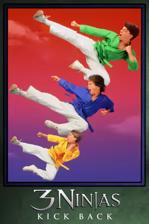 3 Ninjas Kick Back poster
